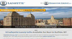 Desktop Screenshot of 10lafayette.com